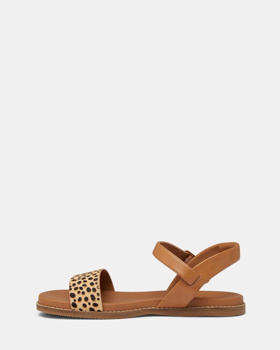 Mujer Hush Puppies | Promesa Leopardo Manchado Bronceado