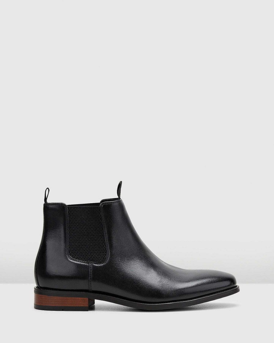 Hombre Hush Puppies | Wisconsin negro