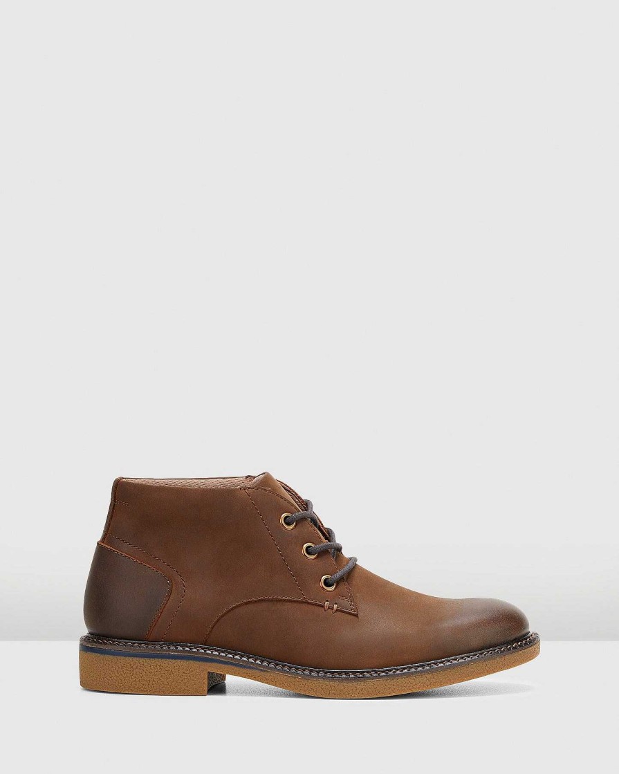 Hombre Hush Puppies | Frote marrón Michigan