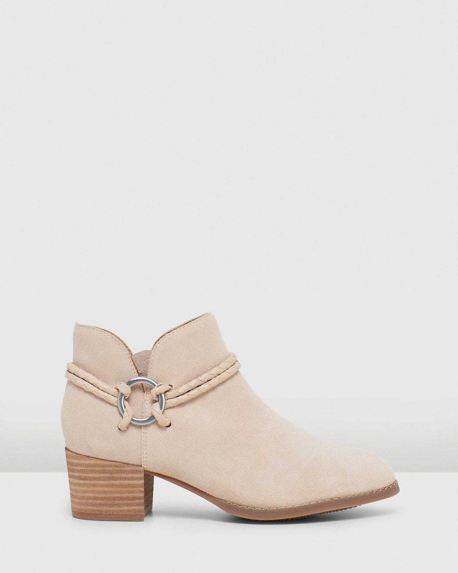 Mujer Hush Puppies | Ante Calder Latte