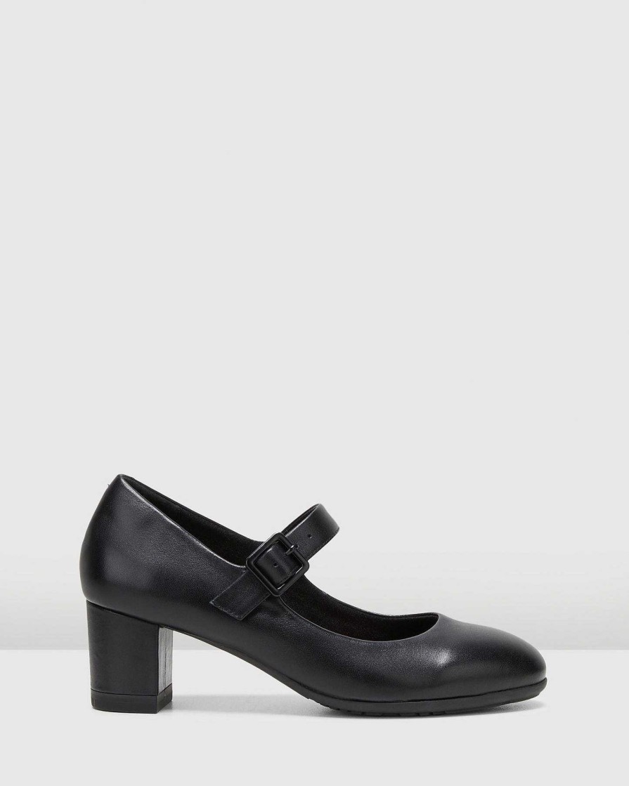 Mujer Hush Puppies | La Mary Jane Negra