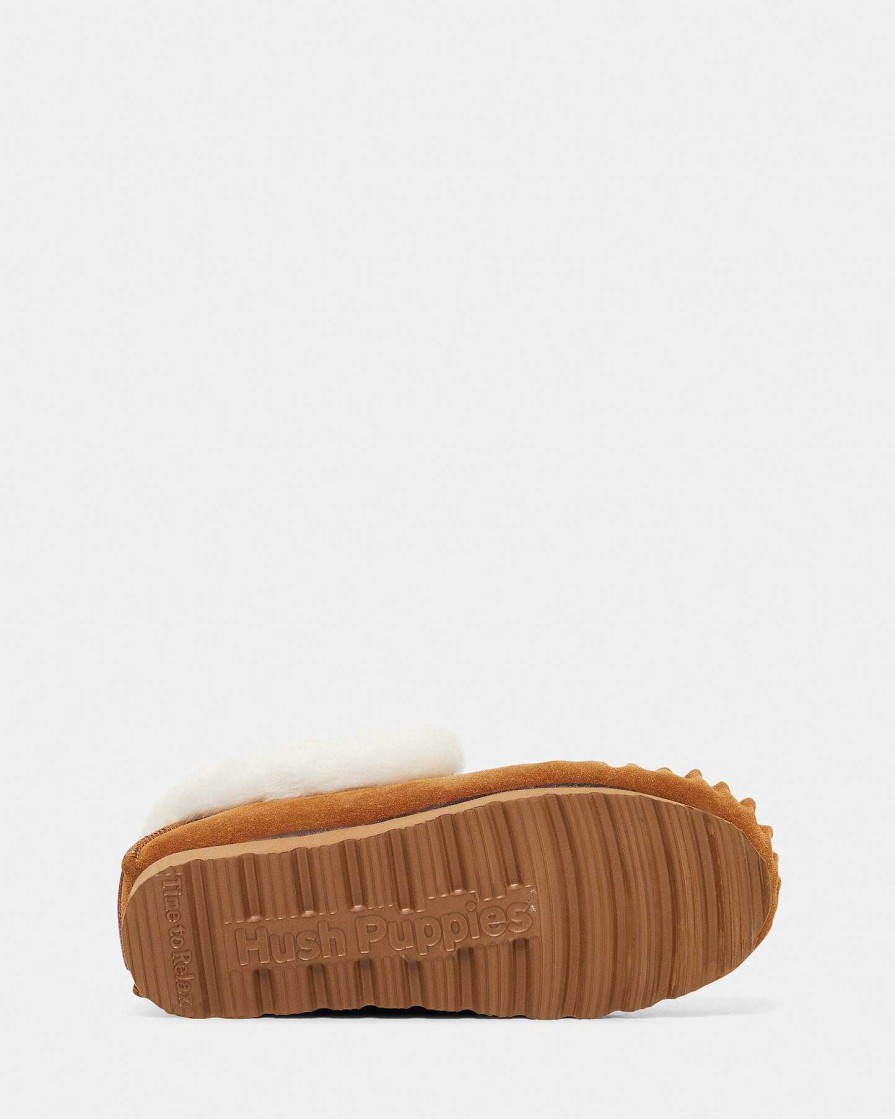 Mujer Hush Puppies | Shaggy W Ante Castaño