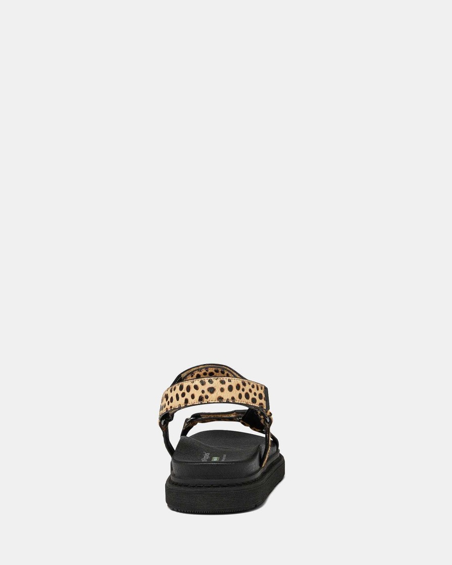 Mujer Hush Puppies | Ajuste Leopardo Manchado Bronceado