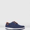 Hombre Hush Puppies | Nubuck azul marino polvoriento