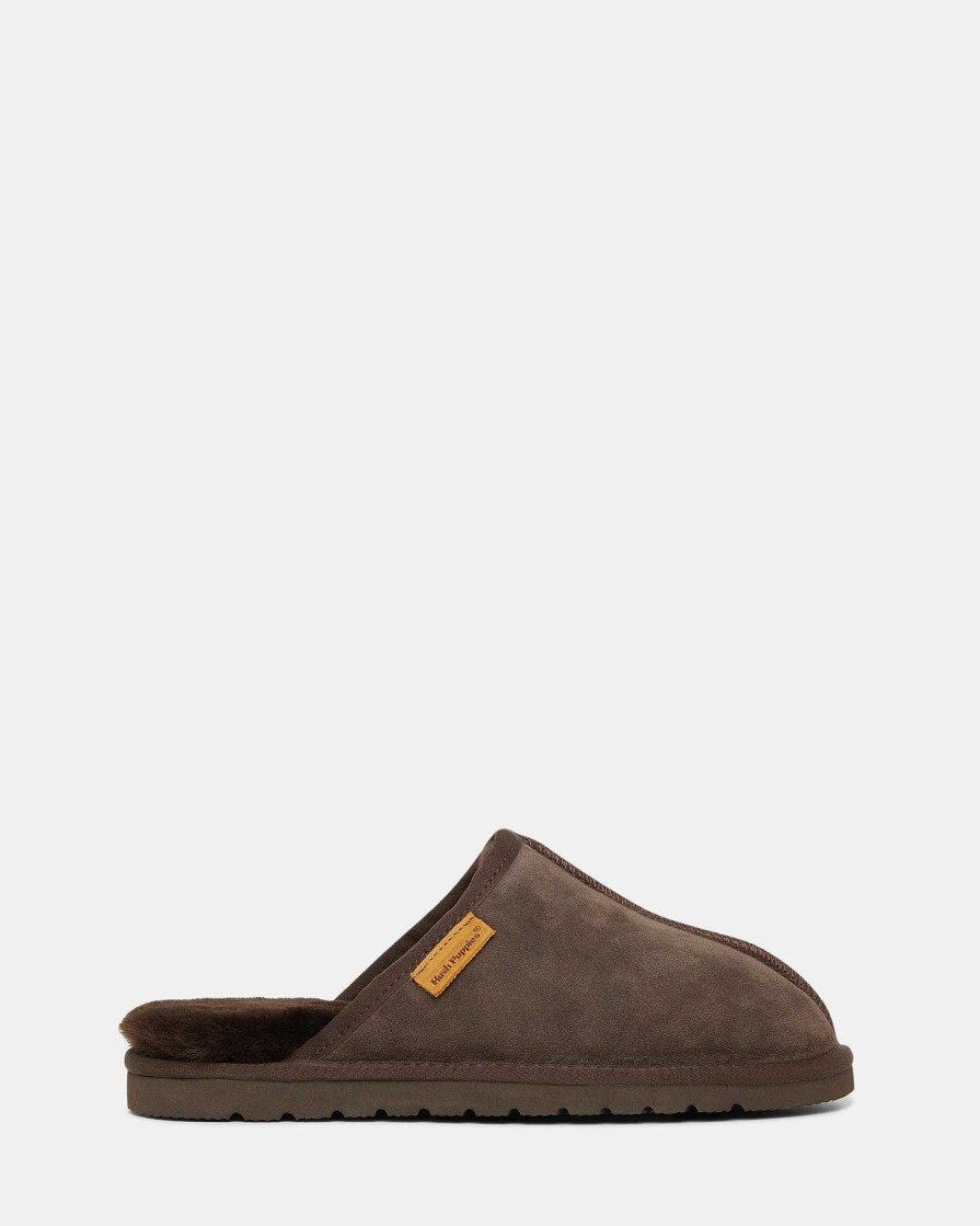 Hombre Hush Puppies | Ante de piedra del lago