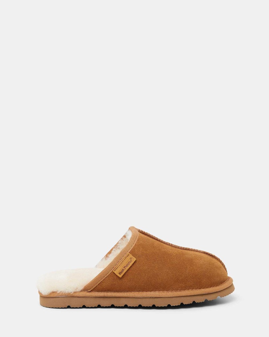 Hombre Hush Puppies | Ante Loch Castaño