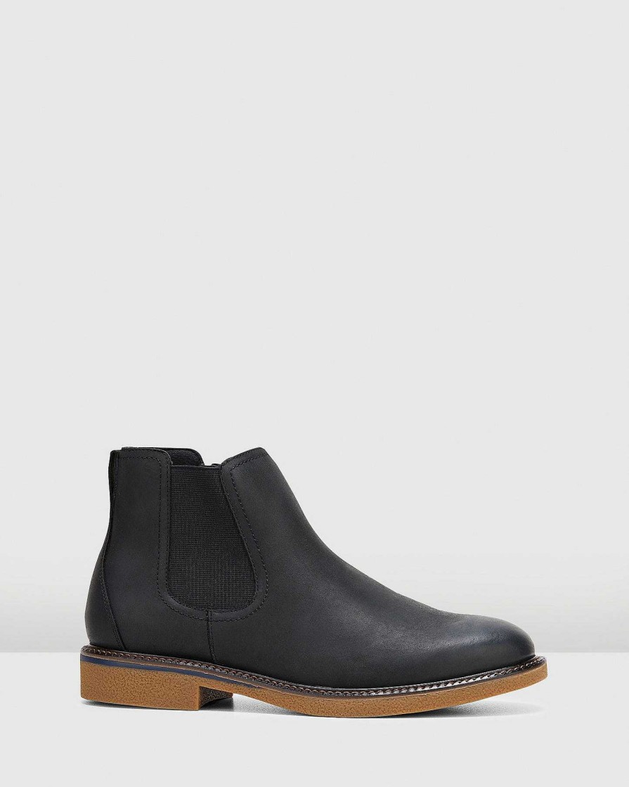 Hombre Hush Puppies | Frote negro de Minnesota