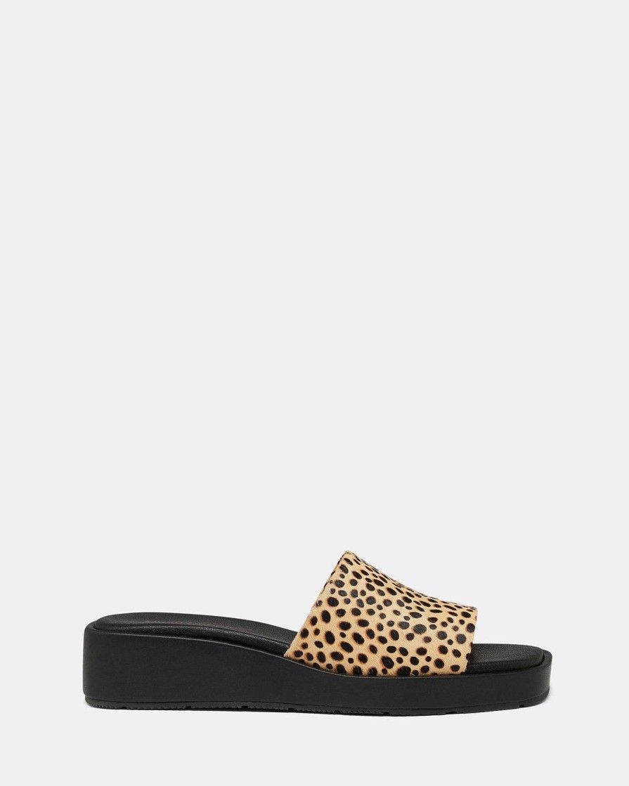 Mujer Hush Puppies | Leopardo moteado bronceado imperio