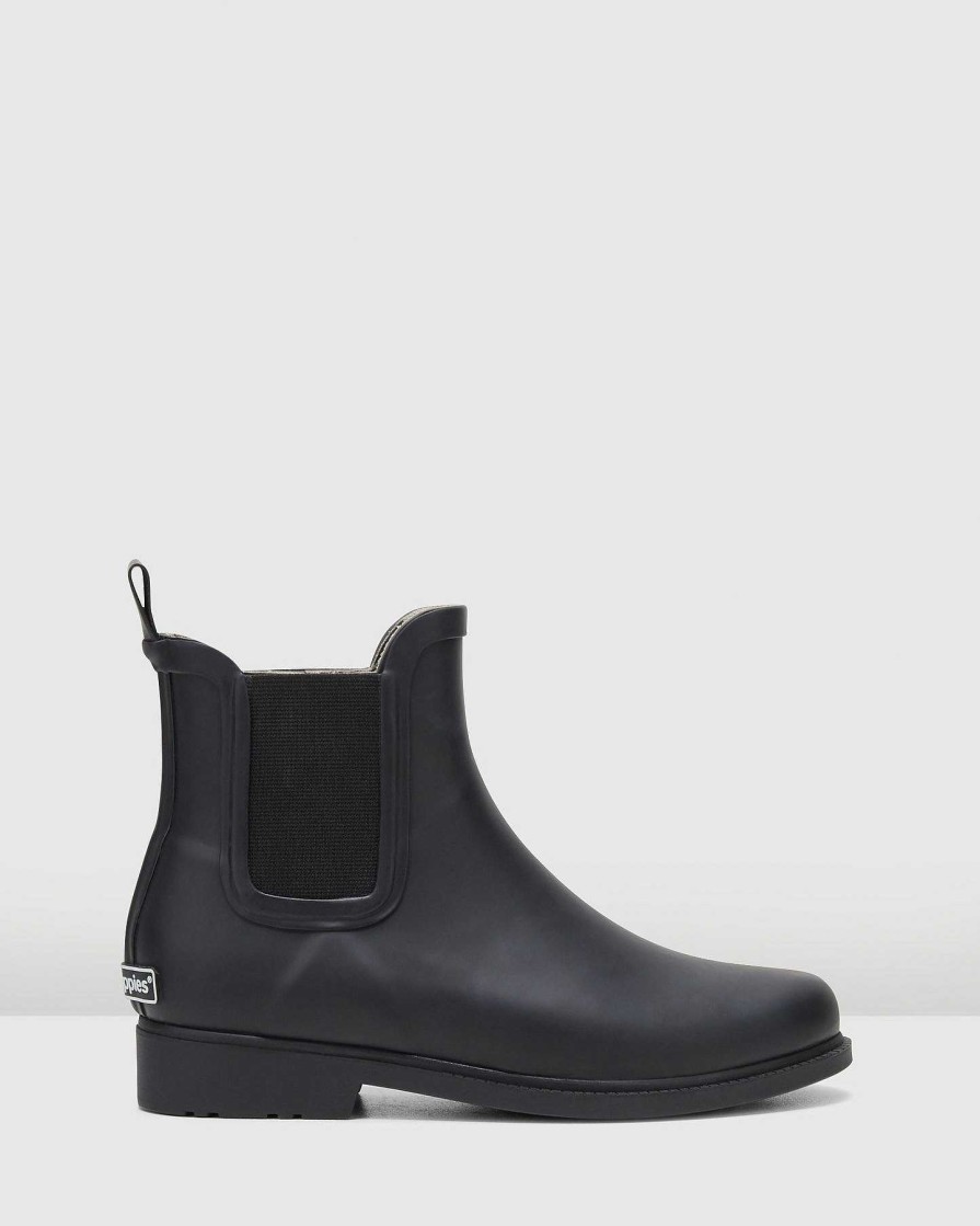 Mujer Hush Puppies | negro fangoso