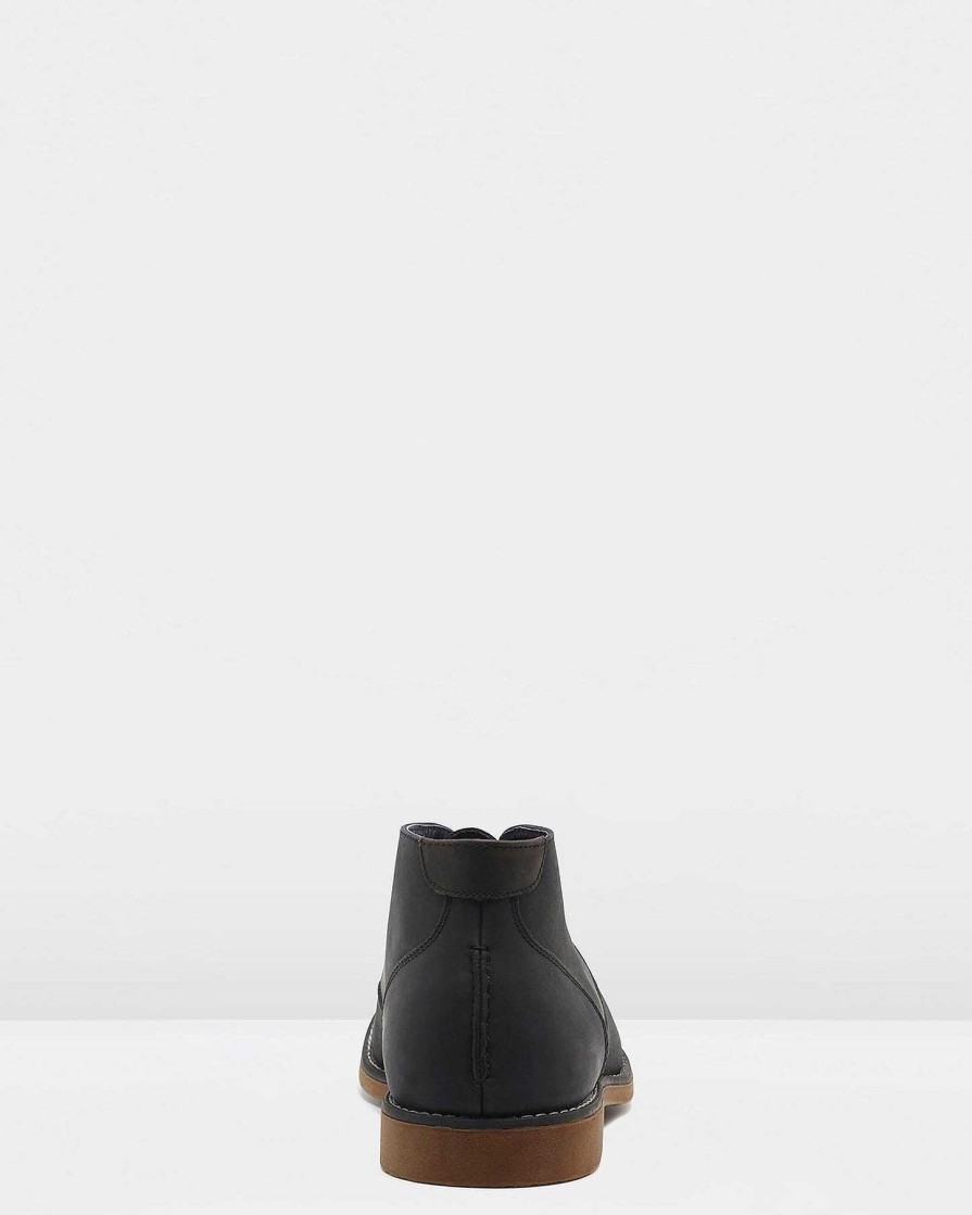 Hombre Hush Puppies | Frote negro terminal