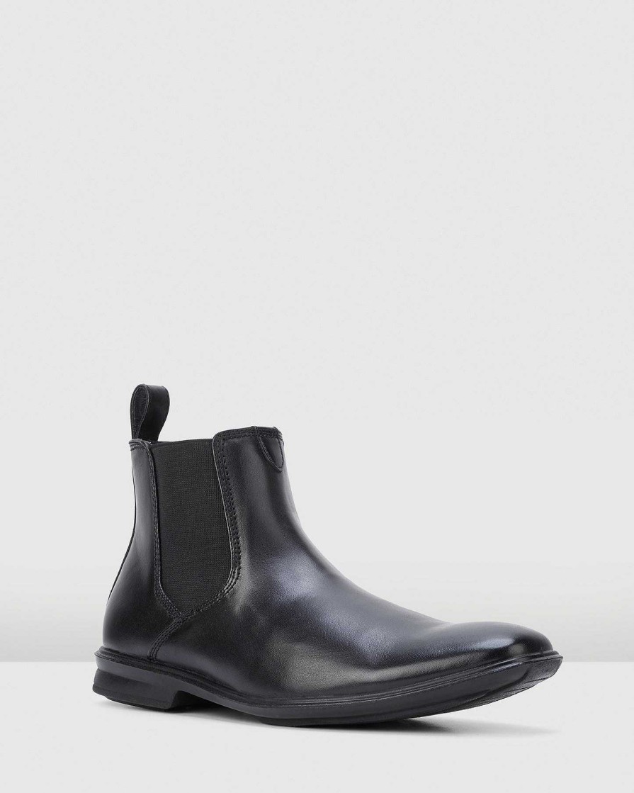 Hombre|Botas Hush Puppies | Chelsea Negro