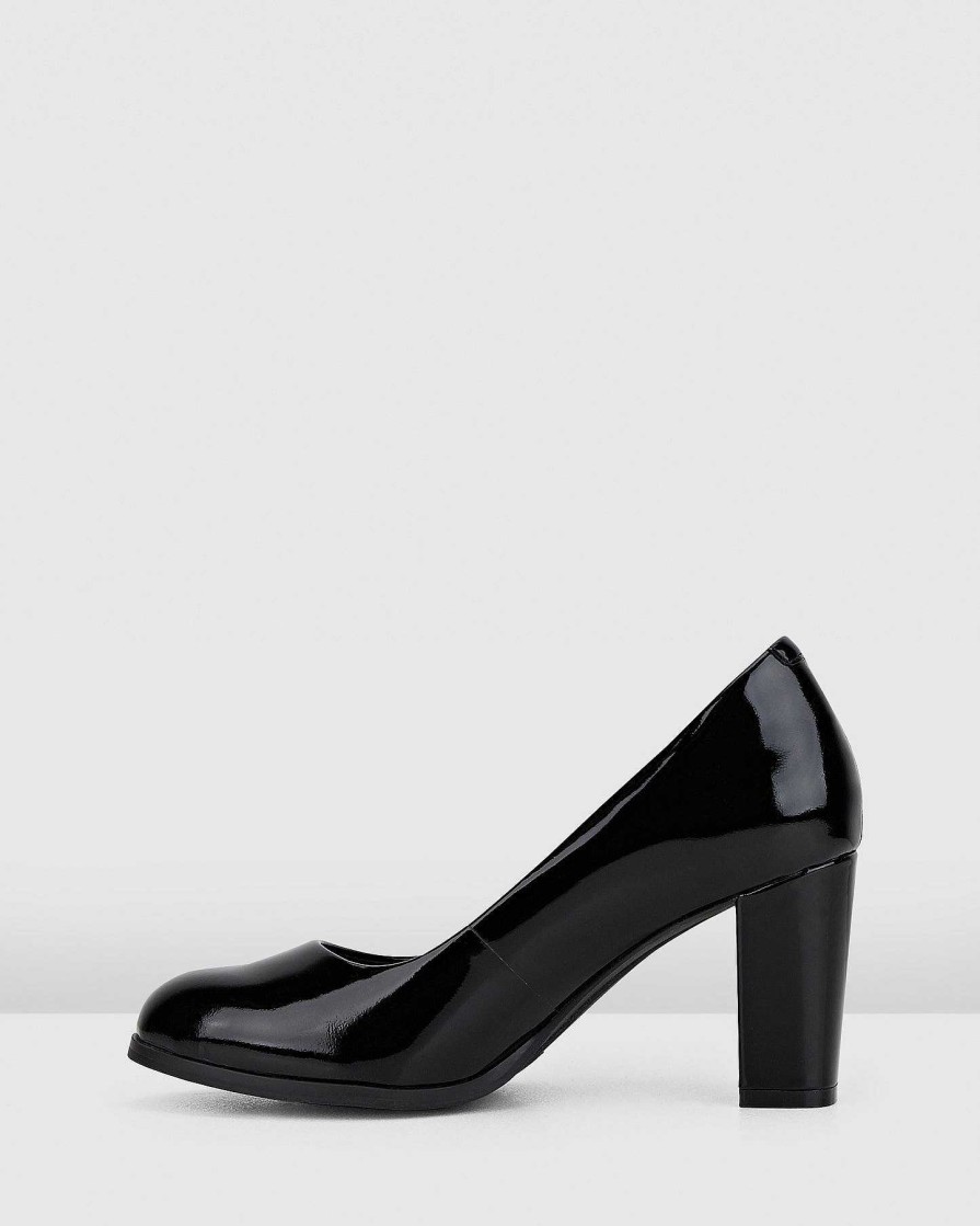 Mujer Hush Puppies | The Tall Pump Charol Negro